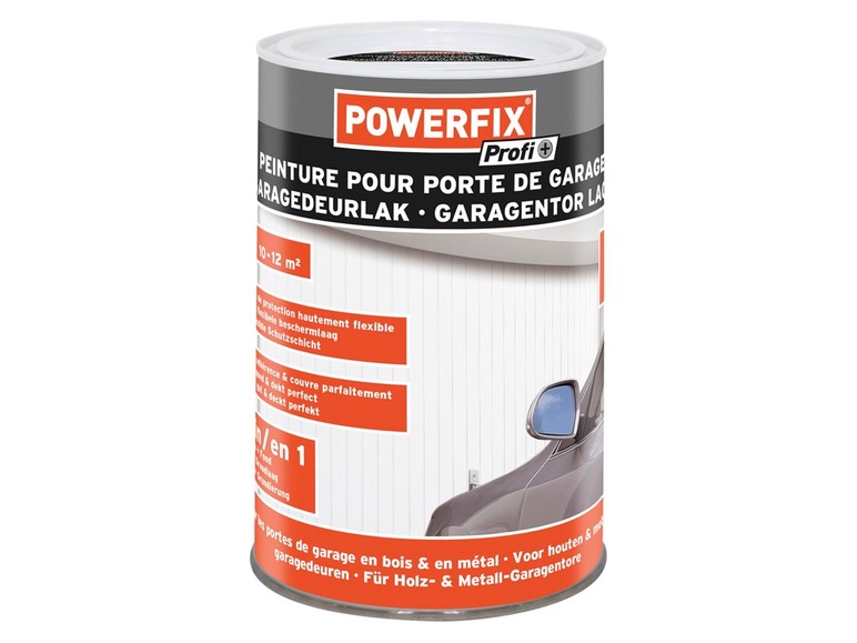 Ga naar volledige schermweergave: POWERFIX Lak voor garagedeuren 1 L - afbeelding 3