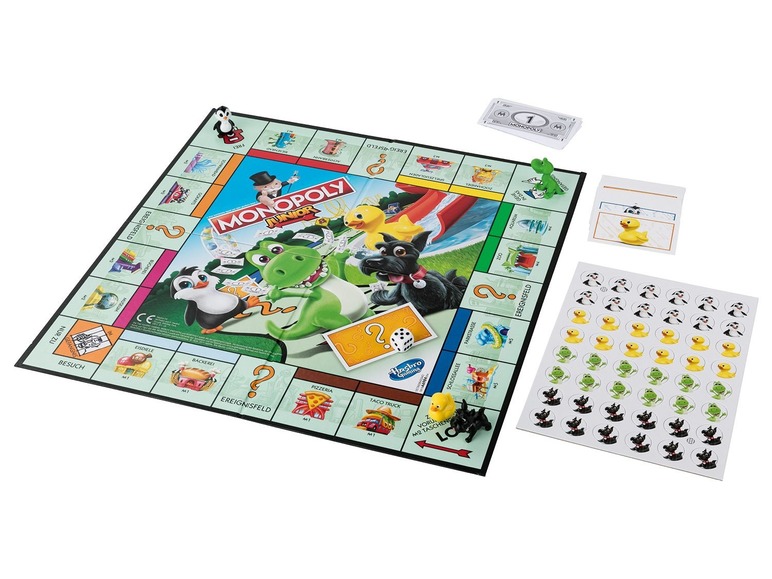 Ga naar volledige schermweergave: Hasbro Gezelschapsspel Monopoly Junior (FR) - afbeelding 2