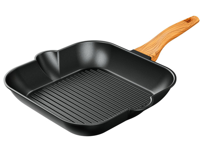 Ga naar volledige schermweergave: ERNESTO® Aluminium pan of grillpan, anti-aanbaklaag - afbeelding 12