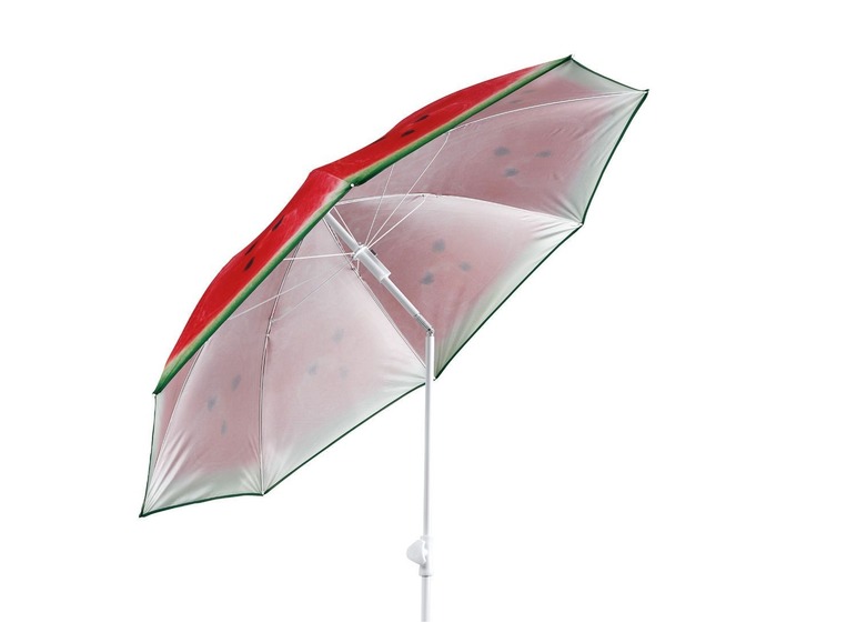 Ga naar volledige schermweergave: florabest Kantelbare parasol Ø160 cm - afbeelding 2