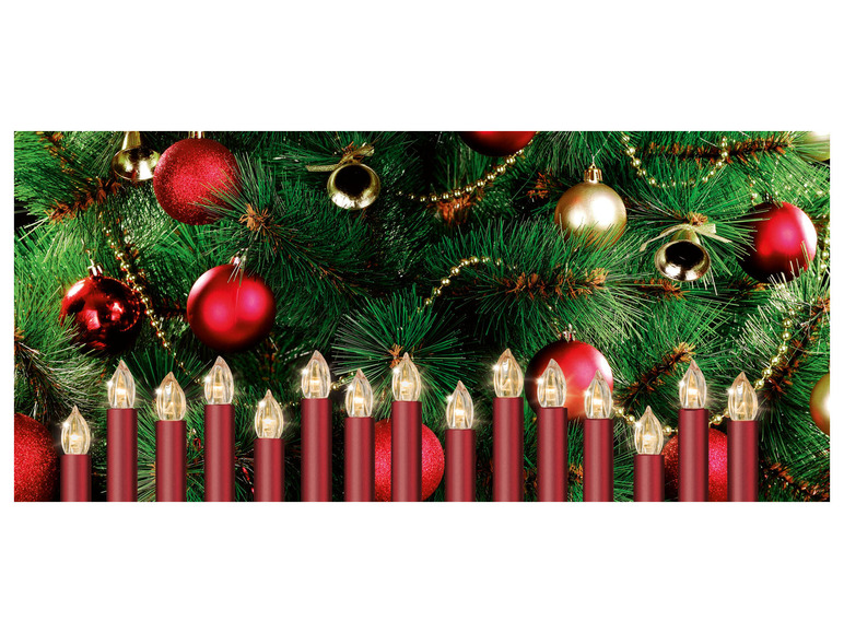 Aller en mode plein écran LIVARNO home Bougies à LED pour sapin de Noël - Photo 16