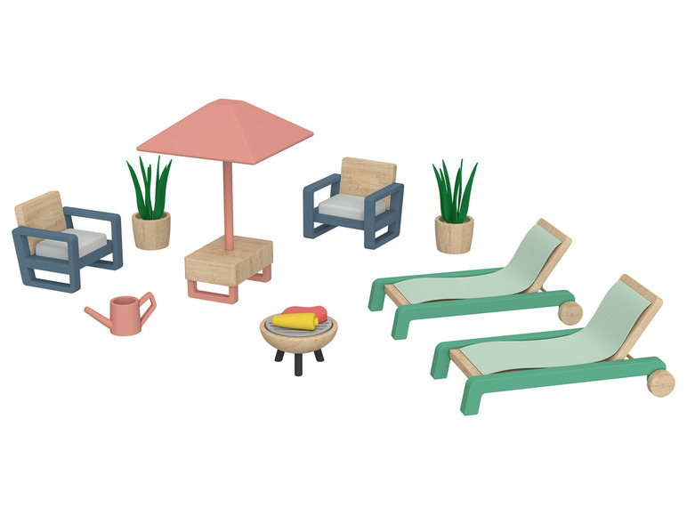 Ga naar volledige schermweergave: Playtive Houten meubels of poppenset - afbeelding 12