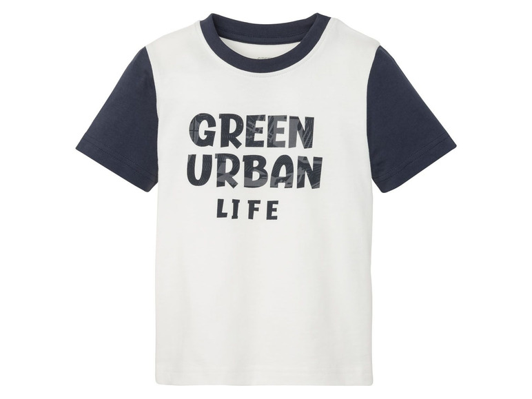 Ga naar volledige schermweergave: lupilu® T-shirts voor jongens, set van 2, katoen en viscose - afbeelding 11