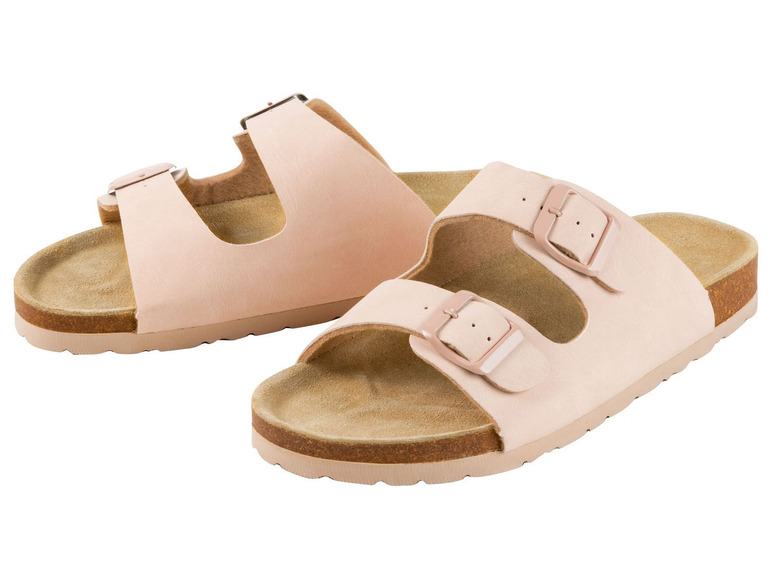 Ga naar volledige schermweergave: esmara® Slippers of teenslippers met lederen binnenzool - afbeelding 2