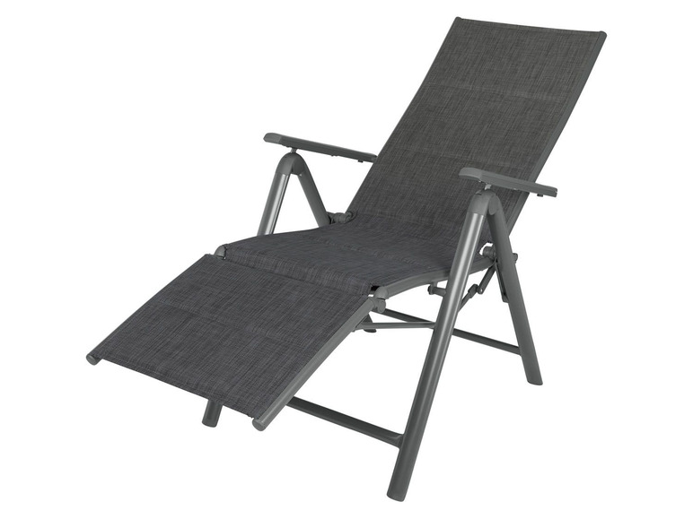 Aller en mode plein écran florabest Chaise relax en aluminium, pliable - Photo 3