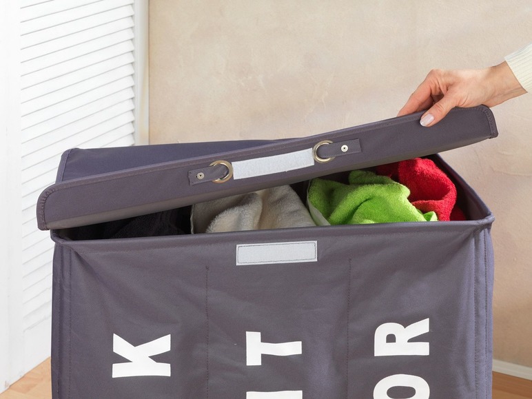 Aller en mode plein écran Wenko Panier à linge Trieste, 116 l - Photo 22