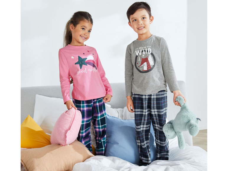 Ga naar volledige schermweergave: lupilu® Katoenen pyjama met broek van zacht flanel - afbeelding 35