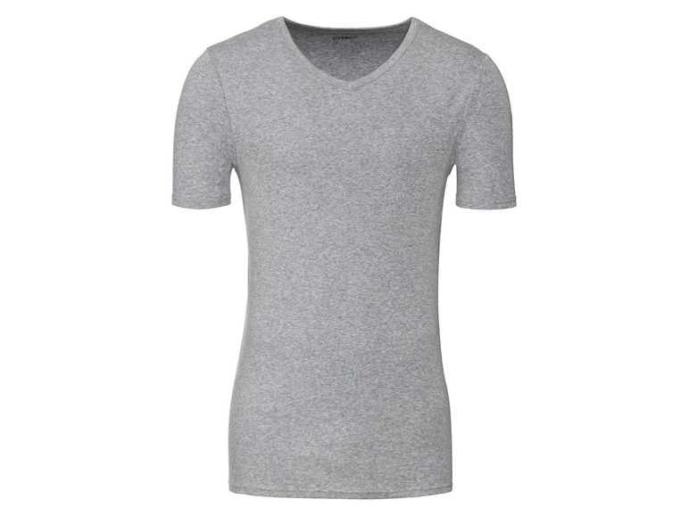 Aller en mode plein écran LIVERGY® T-shirts pour hommes, set de 3, pur coton - Photo 5
