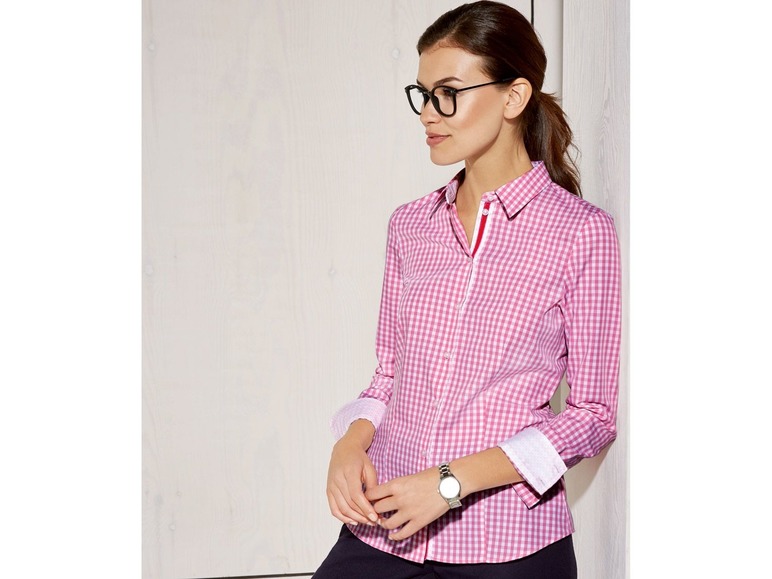 Ga naar volledige schermweergave: esmara Getailleerde katoenen blouse - afbeelding 5