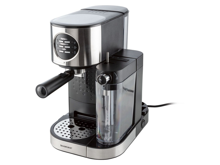 Ga naar volledige schermweergave: SILVERCREST® Espressomachine, 1470 W, waterreservoir van 1,2 L - afbeelding 1