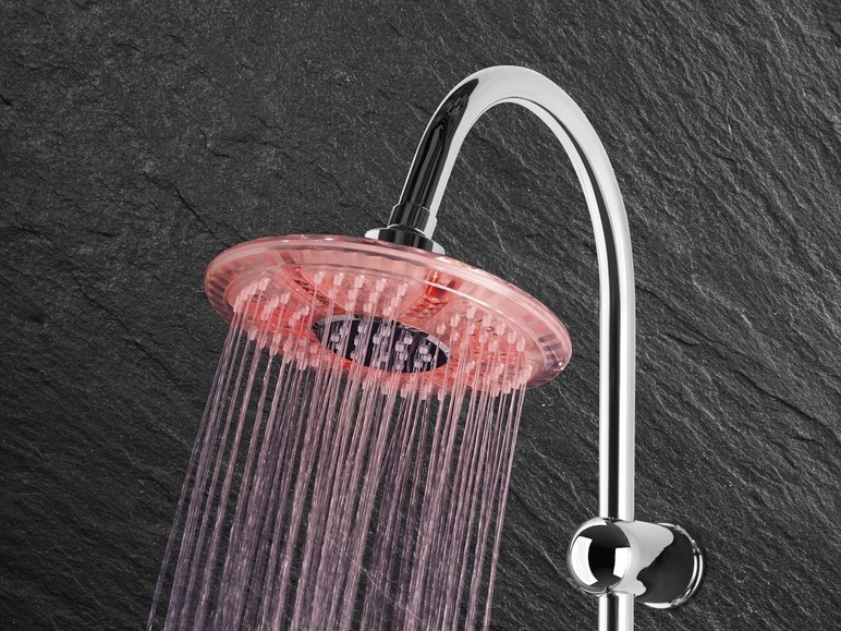 Aller en mode plein écran miomare Pommeau de douche à LED - Photo 4