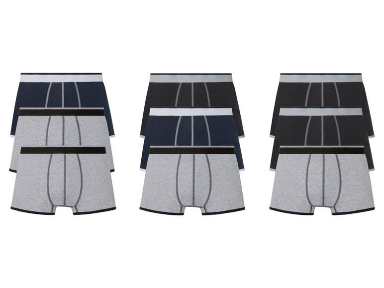 Ga naar volledige schermweergave: LIVERGY® Set van 3 boxershorts van een katoenmix - afbeelding 1
