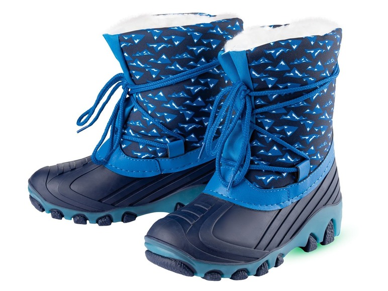 Aller en mode plein écran lupilu® Bottes d'hiver à voyants lumineux pour garçons - Photo 2