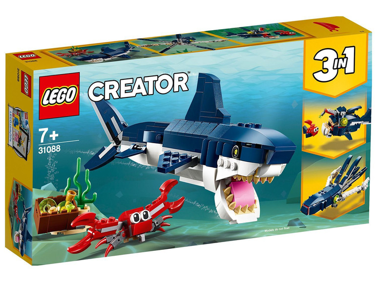Ga naar volledige schermweergave: LEGO® Creator Diepzeewezens (31088) - afbeelding 1