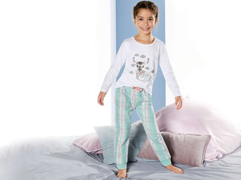 Aller en mode plein écran lupilu® Pyjama 2 pièces avec pantalon en flanelle douce - Photo 14