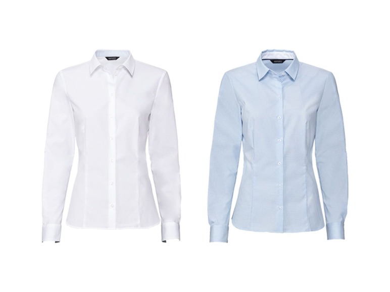 Ga naar volledige schermweergave: esmara® Set van 2 katoenen blouses - afbeelding 1