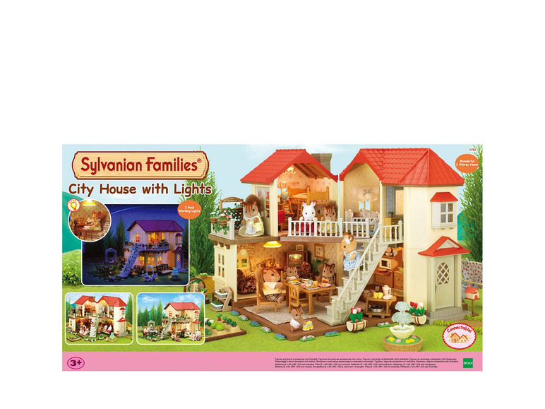 Aller en mode plein écran Sylvanian Families La Grande Maison Tradition Éclairée (2752) - Photo 2