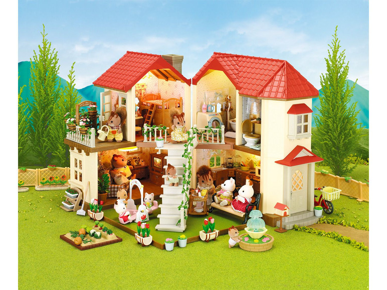 Aller en mode plein écran Sylvanian Families La Grande Maison Tradition Éclairée (2752) - Photo 6