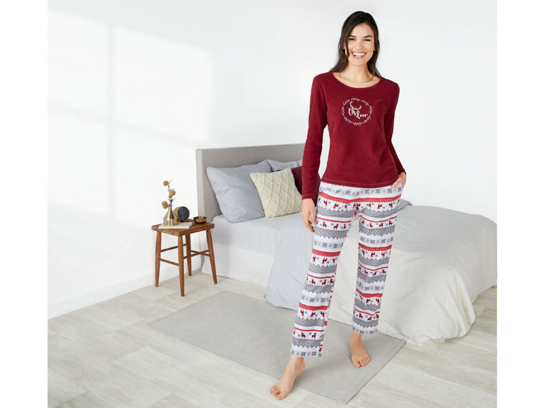Ga naar volledige schermweergave: esmara Warme fleece pyjama - afbeelding 10