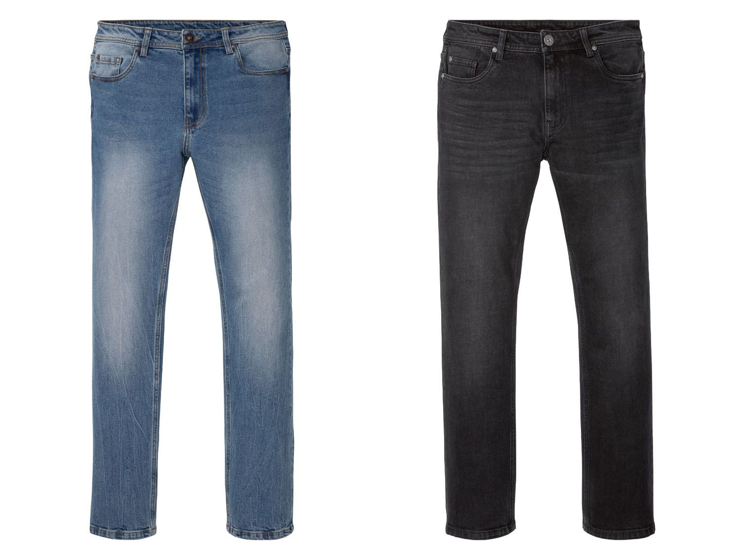 fuldstændig varemærke Symptomer LIVERGY® Jeans voor heren, straight fit, biokatoen en …