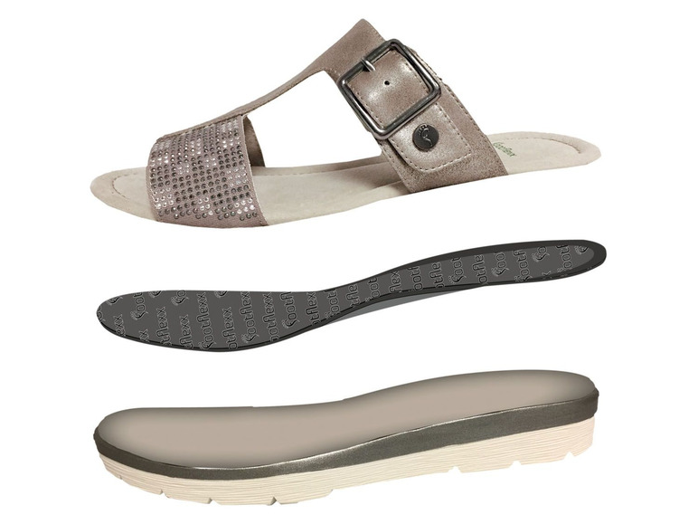 Ga naar volledige schermweergave: esmara® Comfortsandalen met Footflexx-zool en G-wijdte - afbeelding 4