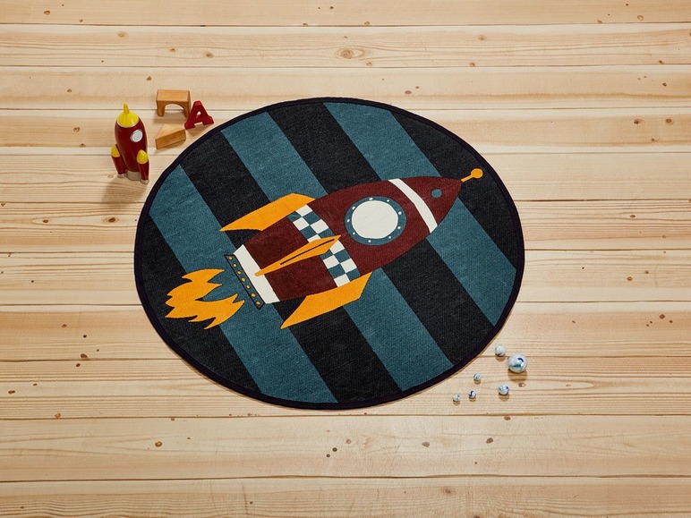 Aller en mode plein écran meradiso Tapis pour enfants, Ø 90 cm | 70 x 120 cm - Photo 7