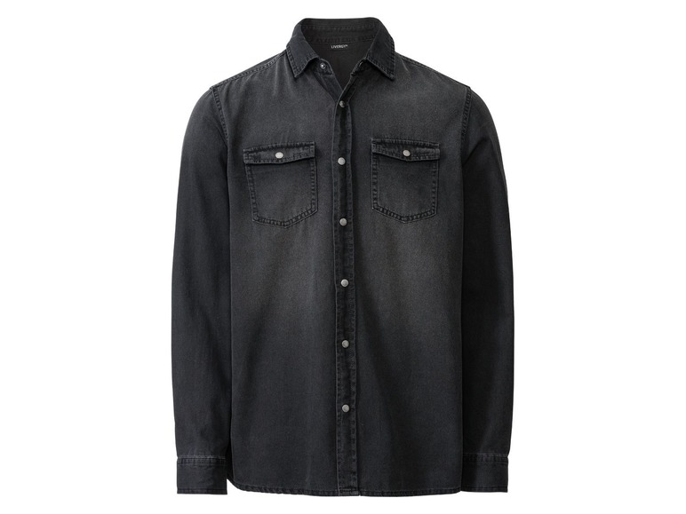 Aller en mode plein écran LIVERGY® Chemise en jean pour hommes - Photo 2