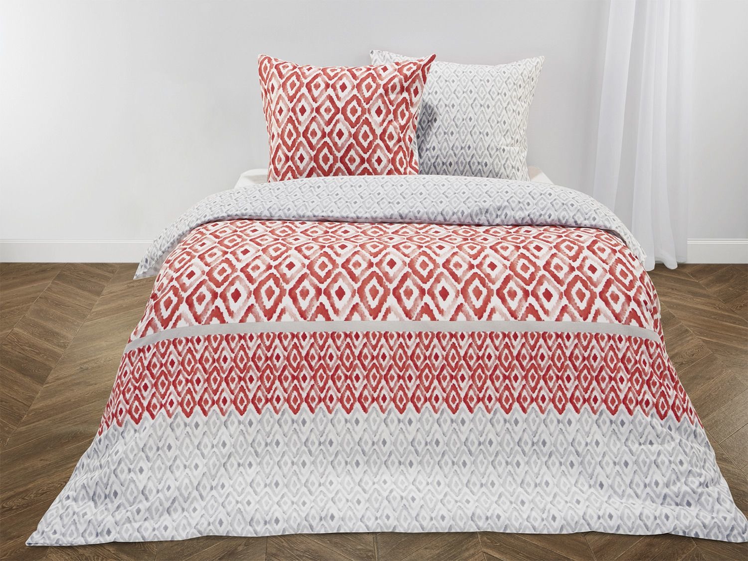 Housse de couette en flanelle 260 x 240 meradiso