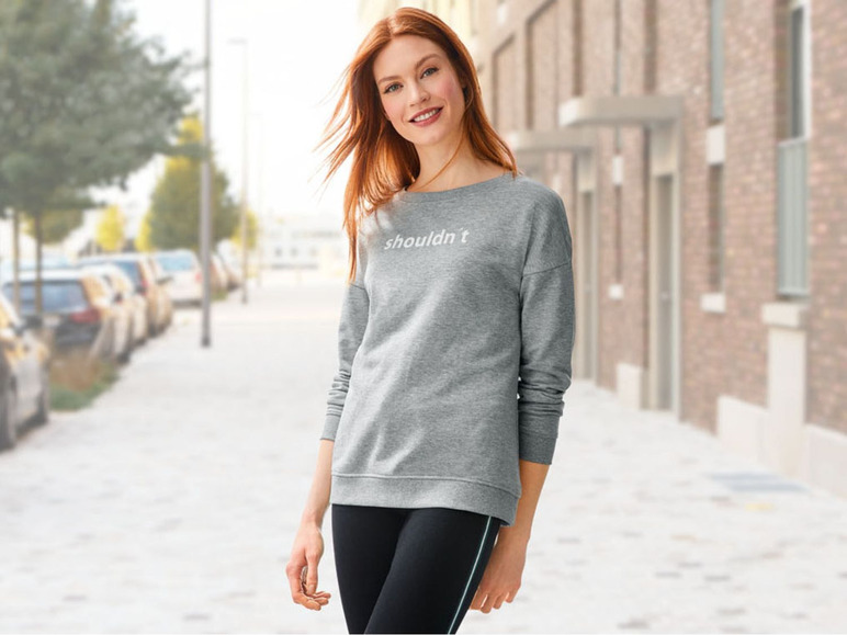Ga naar volledige schermweergave: esmara® Pullover voor dames, katoen en polyester - afbeelding 10