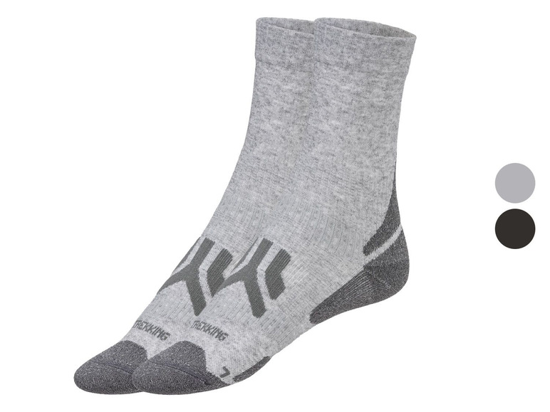 Aller en mode plein écran CRIVIT Chaussettes de randonnée pour femmes, 2 paires - Photo 1