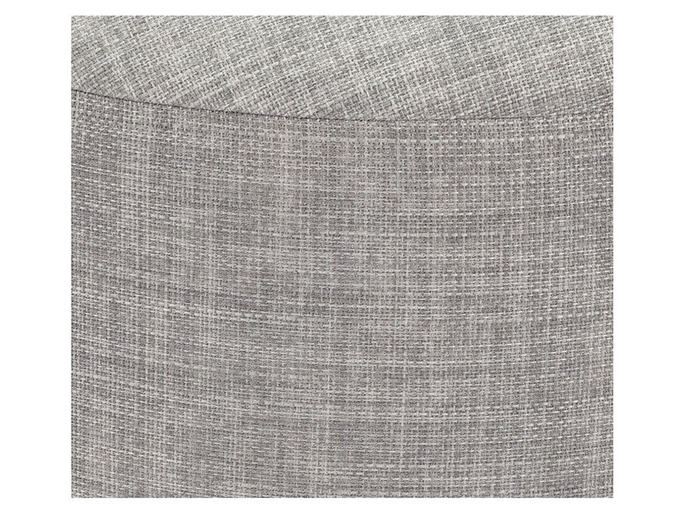 Aller en mode plein écran LIVARNO LIVING Pouf, Ø 47,5 cm - Photo 6