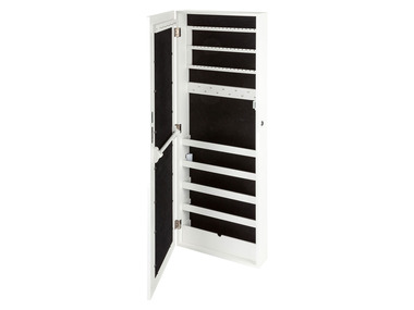 LIVARNO home Armoire à bijoux avec miroir, 36 x 110 x 9,5 cm