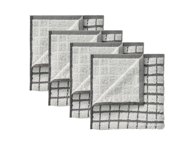 Ga naar volledige schermweergave: miomare Handdoek, set van 4, 50 x 100 cm - afbeelding 5