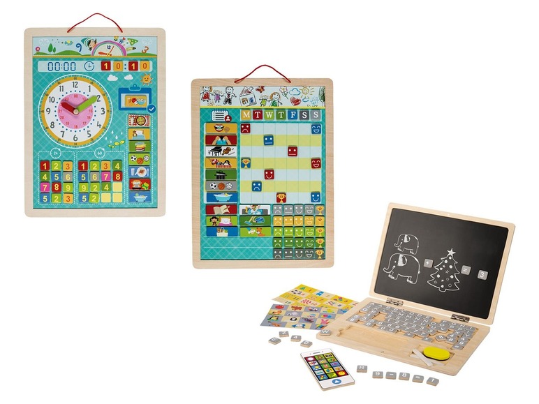 Ga naar volledige schermweergave: Playtive JUNIOR Educatieve houten speelset - afbeelding 1