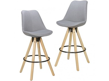 Wohnling Tabouret de bar, set de 2
