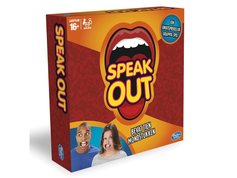 Ga naar volledige schermweergave: Hasbro Partyspel Speak out (NL) - afbeelding 1