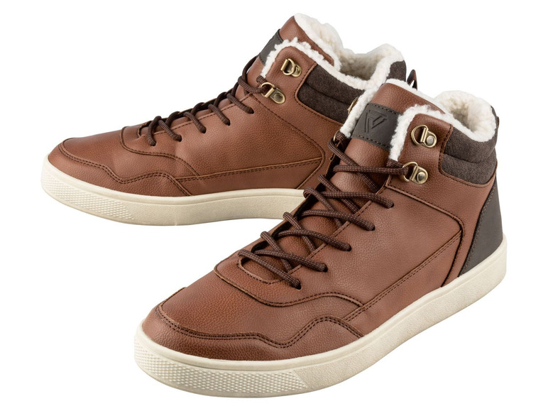 Ga naar volledige schermweergave: LIVERGY® Sneakers voor heren, PU, textiel, TPR - afbeelding 2