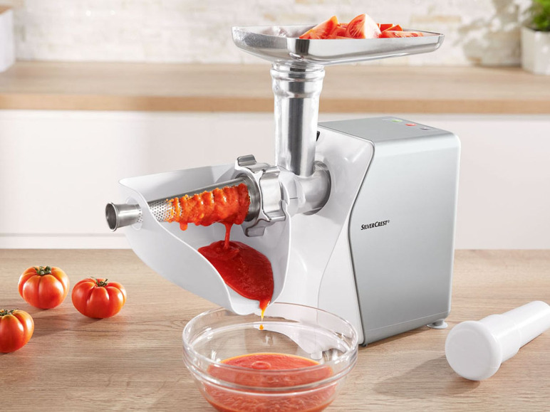 Ga naar volledige schermweergave: SILVERCREST® KITCHEN TOOLS Vleesmolen, 350 W, roestvrijstalen kruismes - afbeelding 8