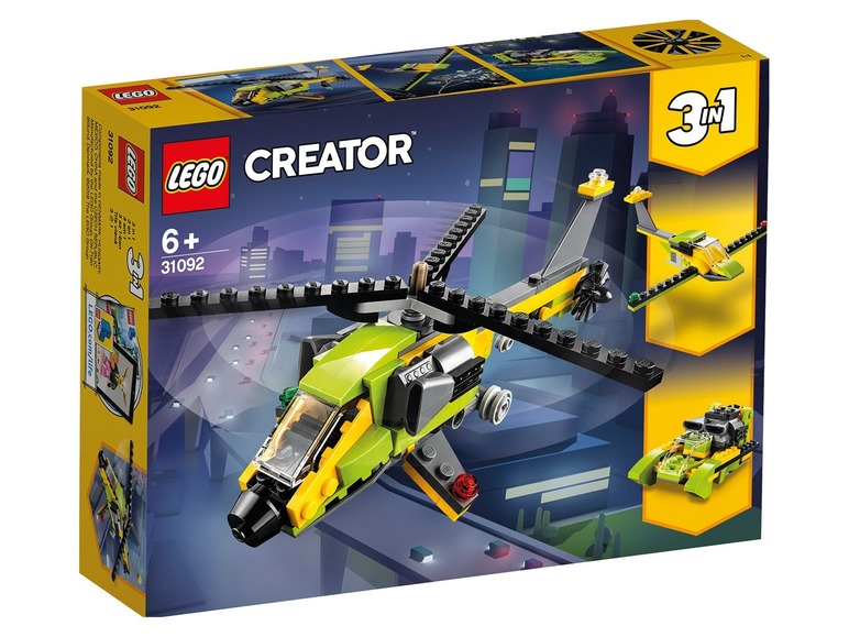 Aller en mode plein écran LEGO® Creator L’Aventure en hélicoptère (31092) - Photo 1