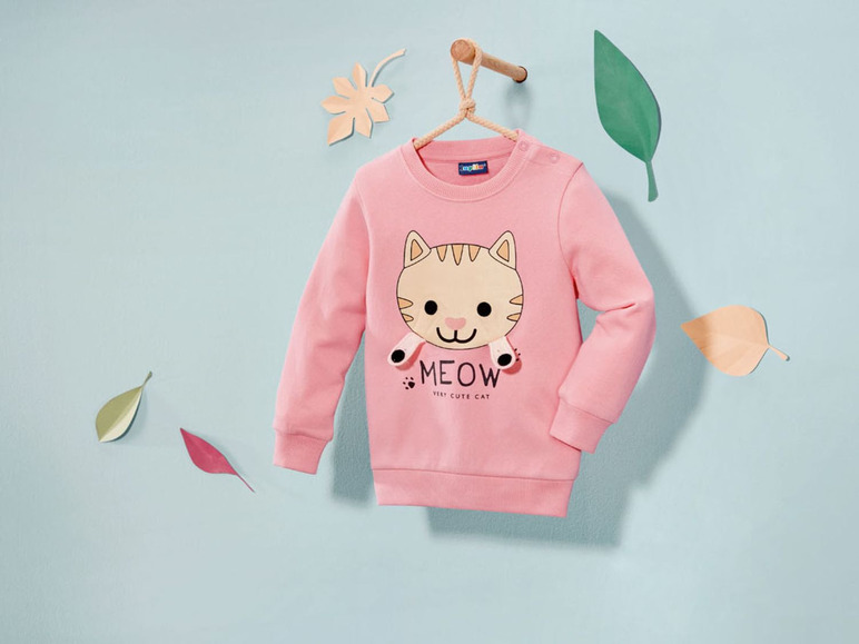 Ga naar volledige schermweergave: lupilu® Sweater met dierenprint van een katoenmix - afbeelding 5