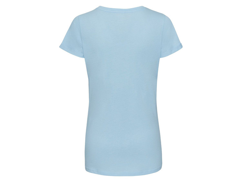 Ga naar volledige schermweergave: esmara Lidl-T-shirt voor dames, puur katoen - afbeelding 2