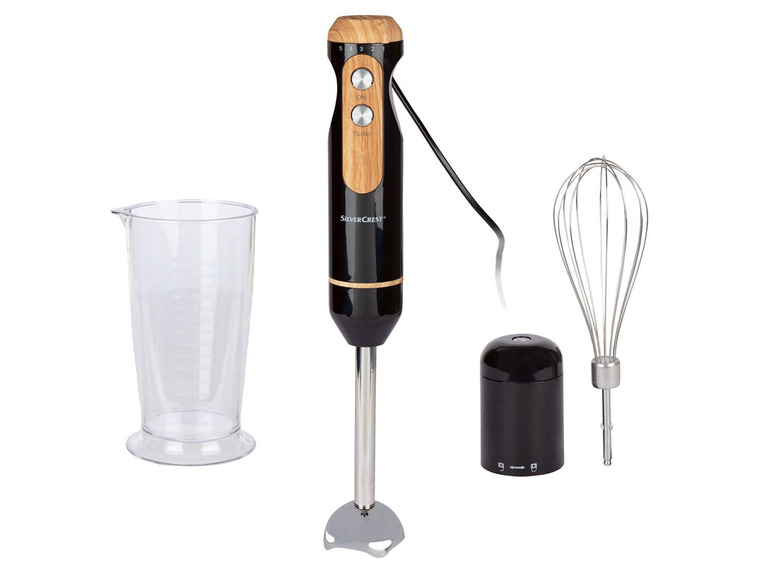 Ga naar volledige schermweergave: SILVERCREST® KITCHEN TOOLS Staafmixerset, 600 W, incl. maatbeker - afbeelding 1