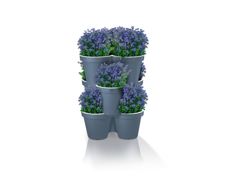Aller en mode plein écran PARKSIDE® Set de 3 pots de fleurs, empilable - Photo 7