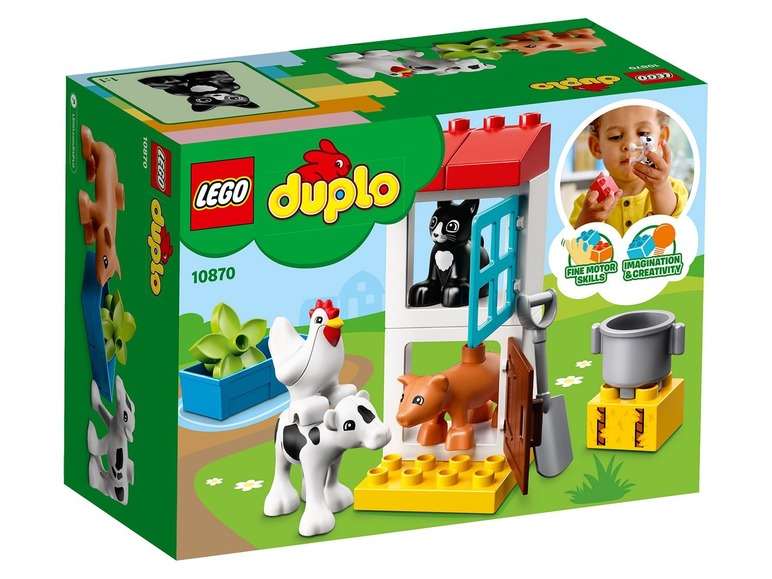 Ga naar volledige schermweergave: LEGO® DUPLO® Boerderijdieren (10870) - afbeelding 2