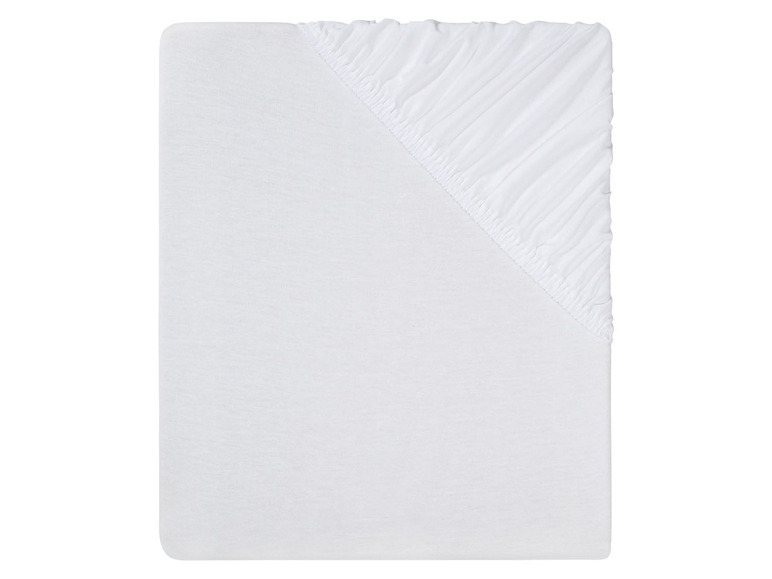 Aller en mode plein écran LIVARNO home Drap-housse en jersey, 180-200 x 200 cm - Photo 2
