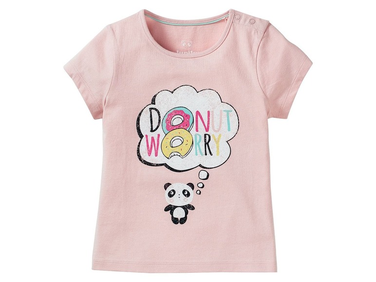 Ga naar volledige schermweergave: lupilu® Set van 3 T-shirts voor meisjes - afbeelding 4