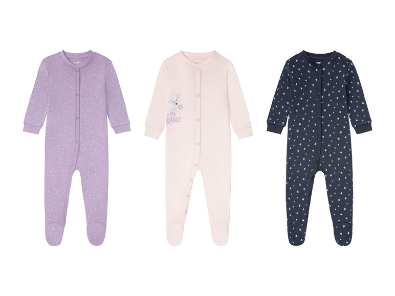 Aller en mode plein écran lupilu® Pyjama pour bébé en pur coton - Photo 1