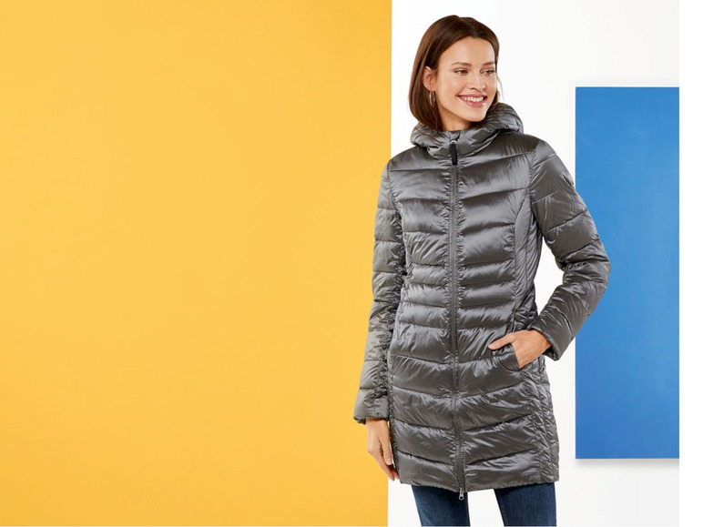 Ga naar volledige schermweergave: esmara Gewatteerde jas voor dames, polyamide en polyester - afbeelding 3