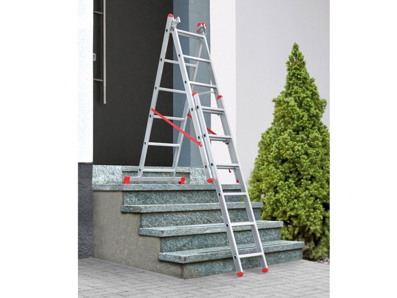 Ga naar volledige schermweergave: PARKSIDE® Multifunctionele ladder, 3-in-1, max. hoogte 461 cm - afbeelding 5