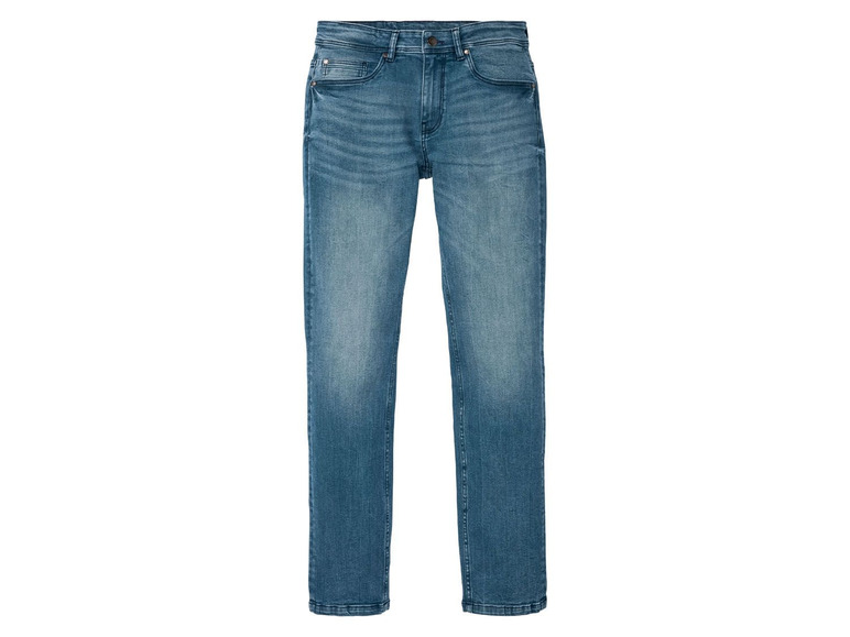 Ga naar volledige schermweergave: LIVERGY® Jeans voor heren, slim fit, katoen en elastaan - afbeelding 2